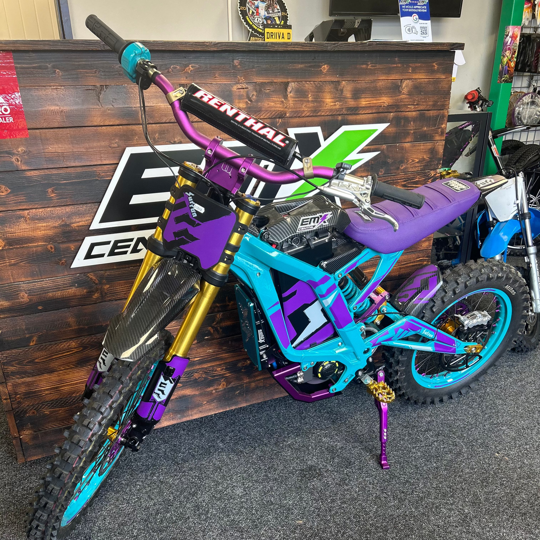 Custom Baby Blue Light bee