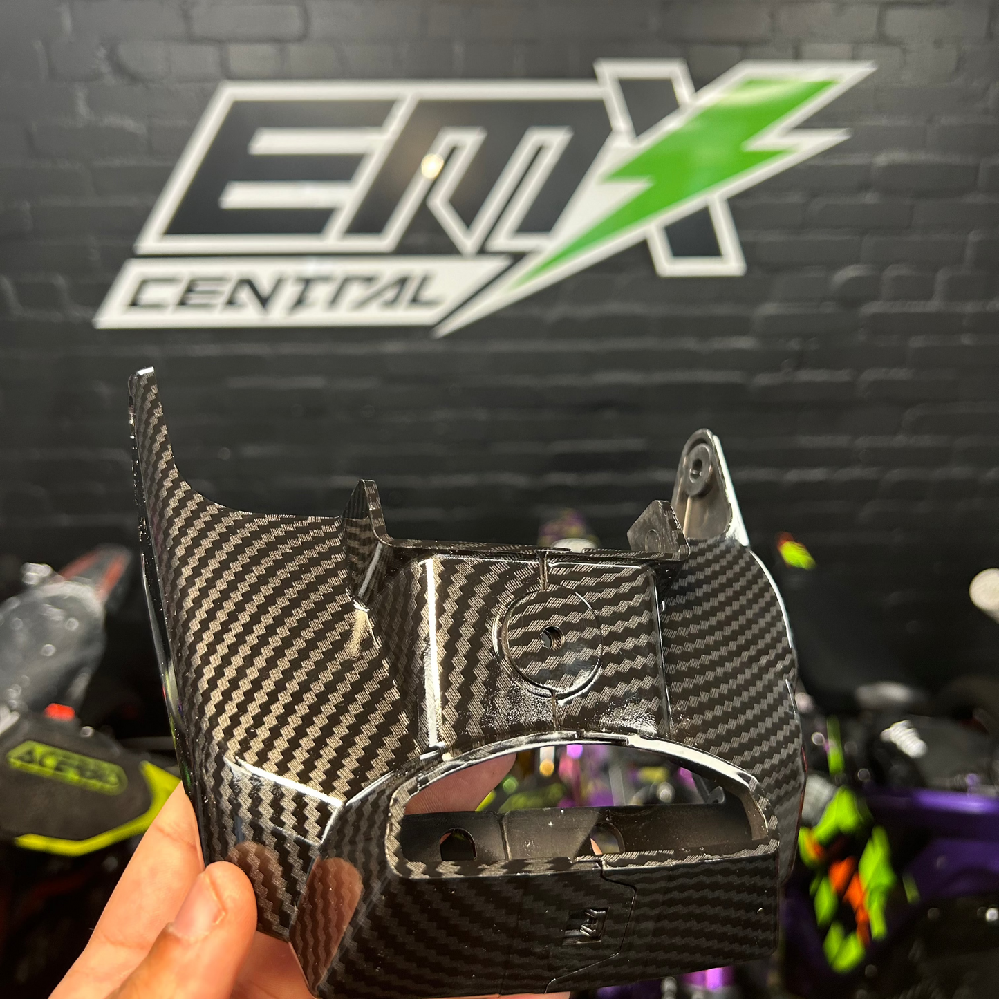 Carbon Battery Lock Cover