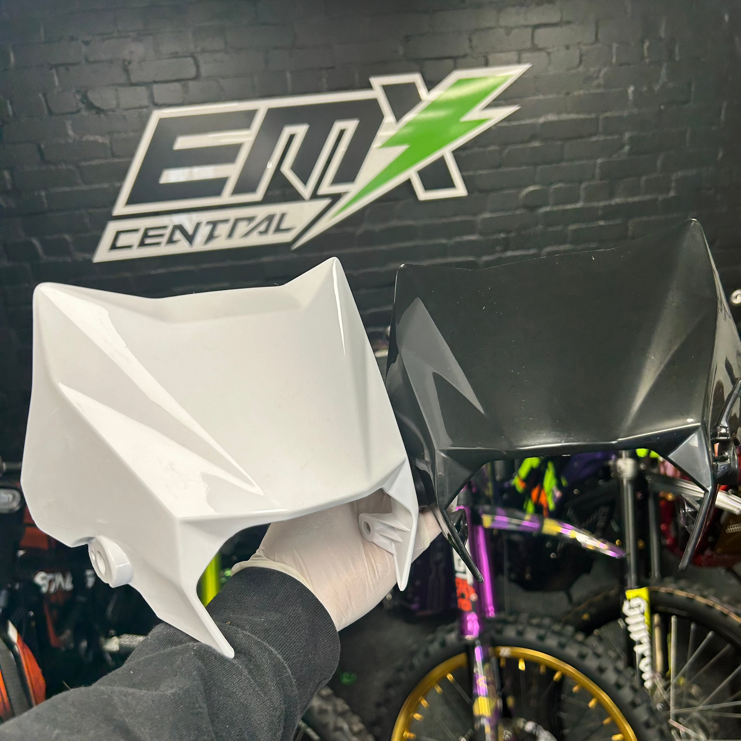 Ultra Bee front light plastic