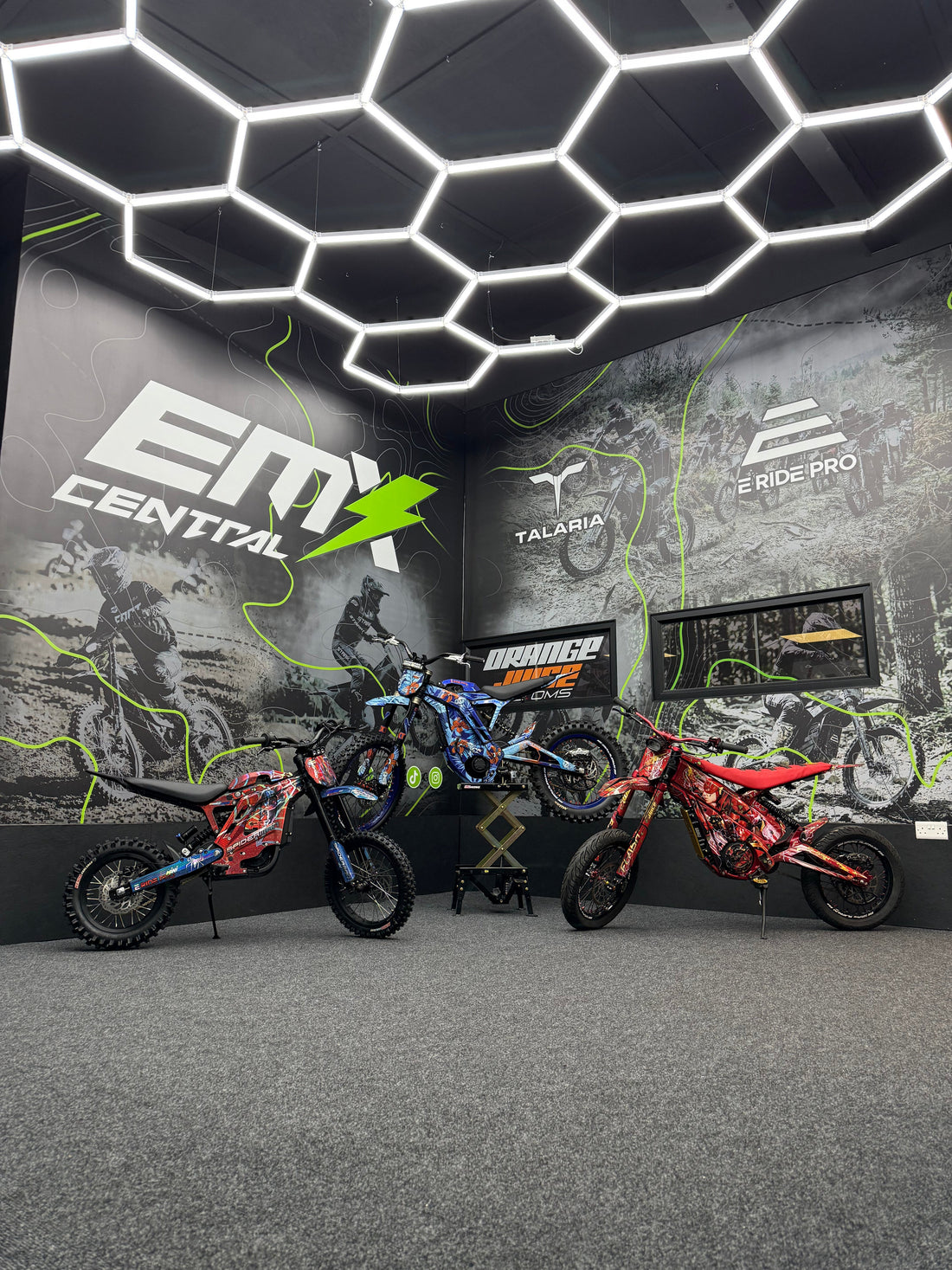 Inside EMX'S Newly refurbished showroom